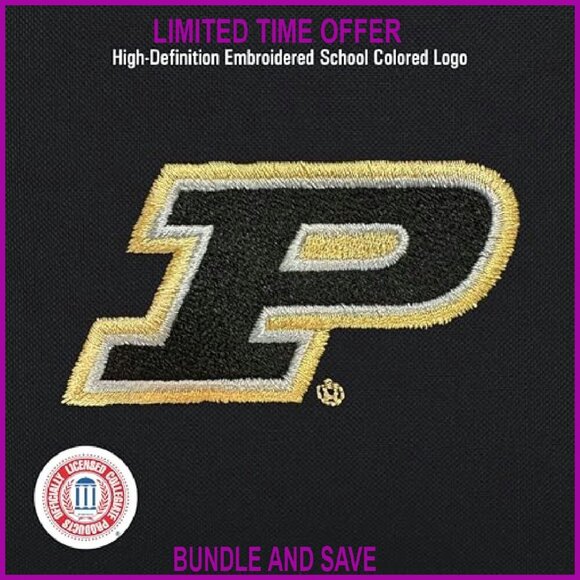 Padded Laptop Backpack with NCAA Logo, Durable Polyester, 15-Inch Sleeve main image 6